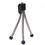 5" Compact Tripod for Digital Cameras & Camcorders (Silver/Black)