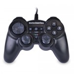 USB Rumble Gaming Controller for PC and MAC (Black)