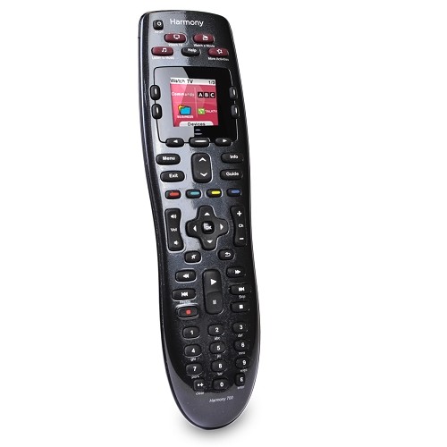 Logitech Harmony 700 Advanced Universal Remote Control w/Rechargeable Batteries - Control up to Six Devices! - B