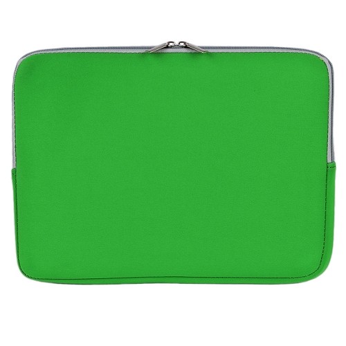 SlickBlue Neoprene Zipper Sleeve Case Cover for 13" MacBook Pro/Air & PCs (Green)