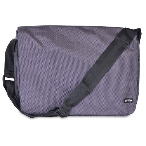 Cocoon Soho Ballistic Nylon Laptop Messenger Bag w/Strap & Grid-It System - Fits 16" (Gun Gray) - CMB401GY