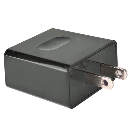 2-Port USB DC 5V 2000mA (10W) Wall Adapter (Black)