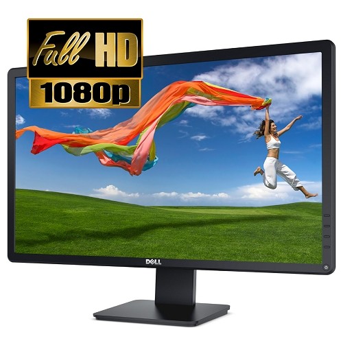 24" Dell E2414Ht DVI/VGA 1080p Widescreen LED LCD Monitor w/HDCP Support (Black)