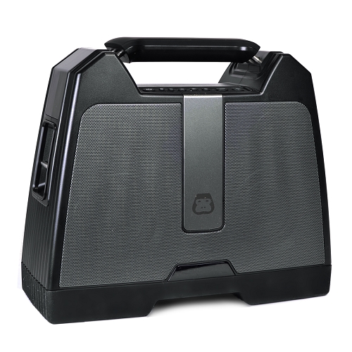 G Project G 650 G BOOM Wireless Bluetooth Boombox Speaker w 3.5mm Auxiliary Port Black