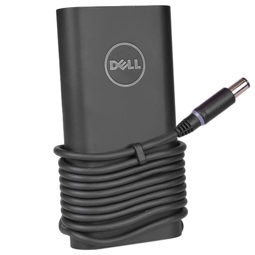 Genuine Dell LA90PM130 90W 19.5V 4.62A Slim AC Laptop Power Adapter & Power Cord