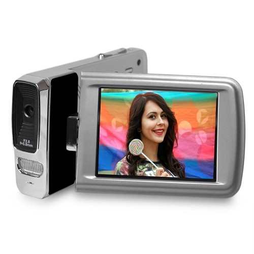 Polaroid ID1440-BLK 14MP/4x Digital Zoom Full HD 1080p Camcorder w/2.7" Touchscreen Display (Black)