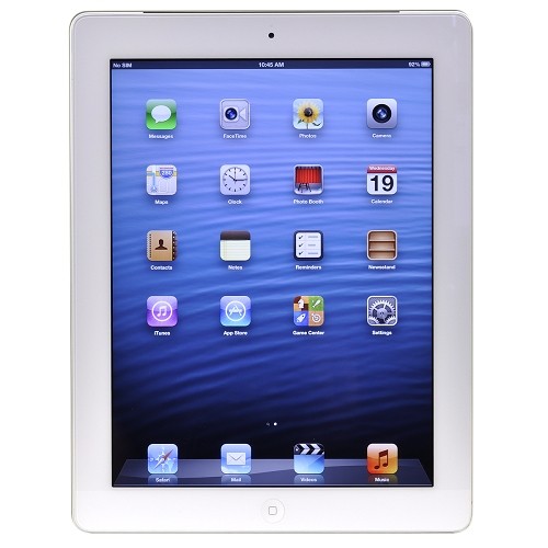 Apple iPad with Wi-Fi + Cellular 16GB - White - AT&T (3rd generation)