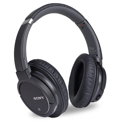 Sony MDR-ZX770DC Bluetooth v3.0 Wireless Noise Canceling Over-Ear Stereo Headphones w/Integrated Mic & Case