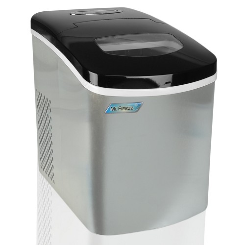 Mixi-Matic Mr. Freeze MIM-18 Portable Ice Maker w/Ice Scoop (Stainless Steel)