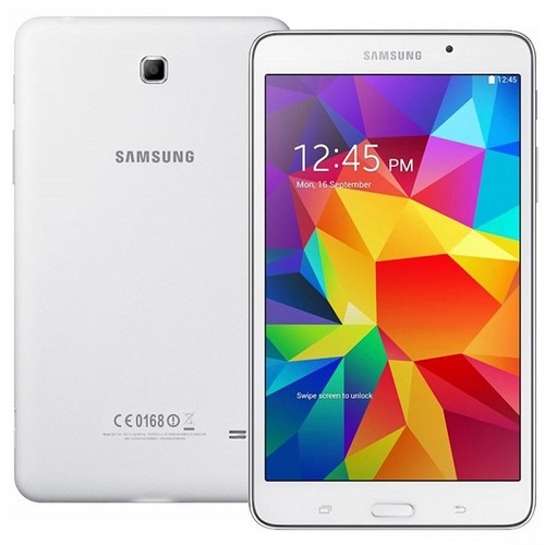 Samsung Galaxy Tab 4 Quad-Core 1.2GHz 1.5GB 8GB 7" Capacitive Touchscreen Tablet Android 4.4 w/Dual Cameras (White) - B