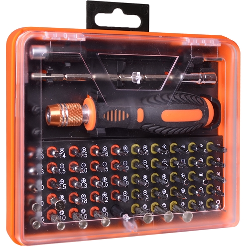 53-Piece Screwdriver Tool Kit w/Assorted Bits