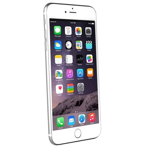 Apple iPhone 6 Plus 64GB - White/Silver - AT&T - B