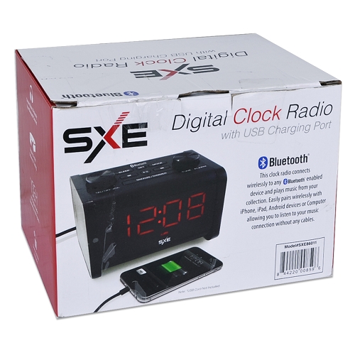Refurbished and Used Hardware SXE SXE86011 Bluetooth Speaker FM Alarm