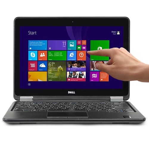 Dell Latitude E7240 Touchscreen Core i7-4600U Dual-Core 2.1GHz 8GB 512GB SSD 12.5" Ultrabook W8.1P (Carbon Fiber Skin)