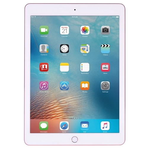 Apple iPad Pro 9.7" with Wi-Fi 128GB - White & Rose Gold - B