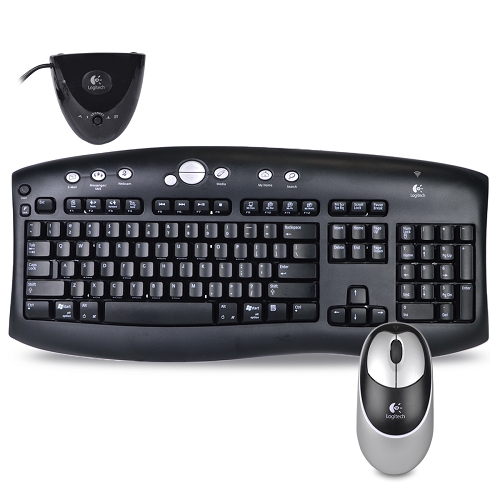 Refurbished and Used Hardware | Logitech Cordless Access Duo 104-Key ...