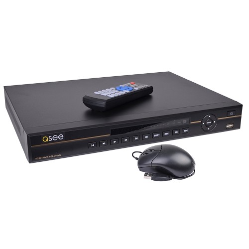 Q-See QC804 4-Channel 1080p NVR Surveillance Kit w/PoE Ports - Just Add Cameras & Hard Drive