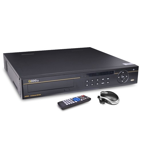 Q-See QC9032 32-Channel 1080p AnalogHD DVR Surveillance System w/4TB Hard Drive & Smartphone Remote Access (Black)