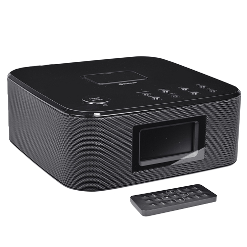 q experience bluetooth clock radio