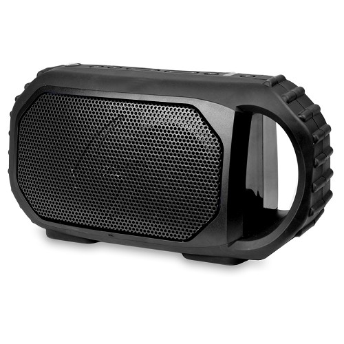 ECOXGEAR GDI-EGST701 EcoStone Rugged Waterproof Bluetooth Wireless Speaker (Black w/Black Grill) - B