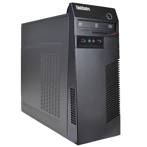 Lenovo ThinkCentre M72e Core i3-3220 Dual-Core 3.3GHz 4GB 500GB DVD±RW No OS Desktop PC (Black)