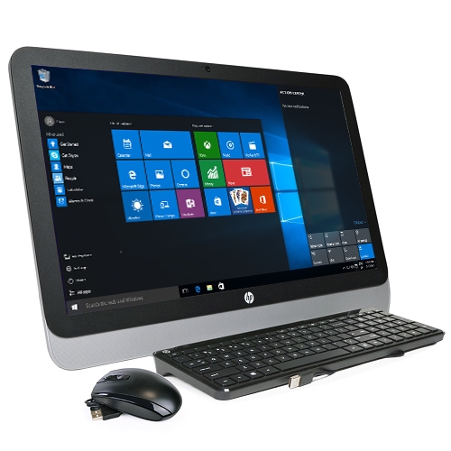 HP 23-r110 23" 1080p Pentium G3260T Dual-Core 2.9GHz All-in-One PC - 4GB 1TB DVD±RW/W10H/Cam - B