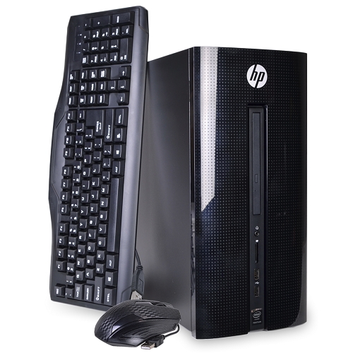 HP 251-A123W Pentium J2900 Quad-Core 2.41GHz 4GB 1TB DVD±RW W10H Mini-Tower PC w/WiFi-N