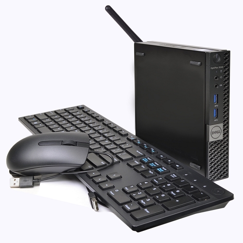 Dell OptiPlex 3040 Core i3-6100T Dual-Core 3.2GHz 4GB 128GB SSD W10P Micro Form Factor PC w/HDMI