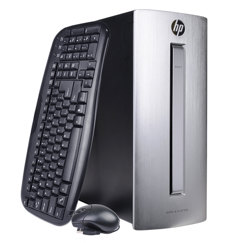 HP ENVY 750-116 Fusion Quad-Core A10-8750 3.6GHz 12GB 2TB DVD±RW W10H Desktop PC w/HDMI