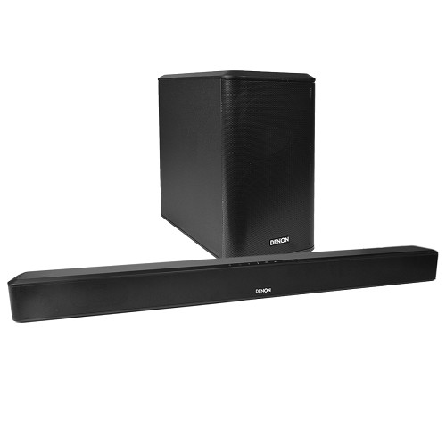 Denon DHT-S514 39" 2.1-Channel 175W Bluetooth Home Theater Sound Bar System w/Wireless Subwoofer (Black)