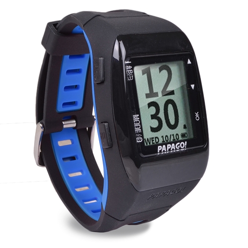 PAPAGO! GW770BE-US GoWatch 770 Waterproof Multi-Sports GPS Watch (Blue/Black)