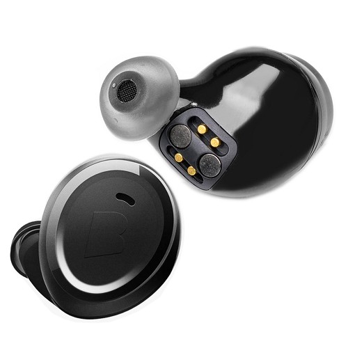 Bragi H1001-01 The Headphone Truly Wireless Bluetooth Earphones w/Built-in Microphone & Charging Case (Black) - B