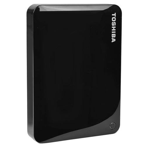 Toshiba Canvio Connect II 3 Terabyte (3TB) SuperSpeed USB 3.0 2.5" External Hard Drive (Black) - B