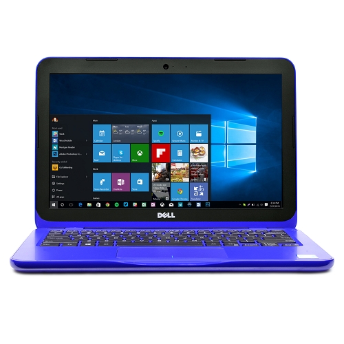 Dell Inspiron 11 Touchscreen Core m3-6Y30 Dual-Core 900MHz 4GB 500GB 11.6" LED Convertible Laptop W10H (Bali Blue)