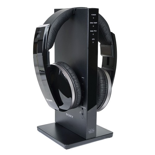 Sony MDR-DS6500 7.1 Digital Surround Wireless Headphones w/Charging Dock (Black)