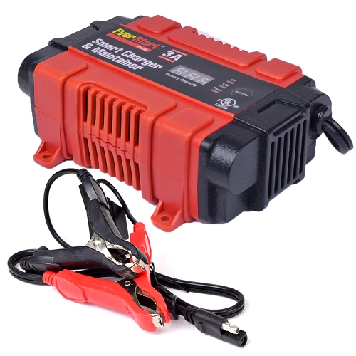 Everstart 12V Automotive/Marine Battery Charger and Maintainer (BM1E) New 