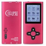 Eclipse 180 PRO RD 4GB MP3 USB 2.0 Digital Music/Video Player & Voice Recorder w/Cam