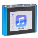 Eclipse Fit Clip Plus BL 8GB MP3 USB 2.0 Digital Music/Video Player w/1.8" LCD & Pedometer (Blue)