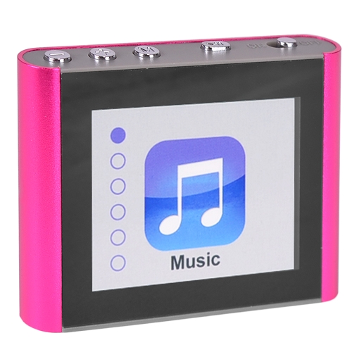 Eclipse Fit Clip Plus PK 8GB MP3 USB 2.0 Digital Music/Video Player w/1.8" LCD & Pedometer (Pink)