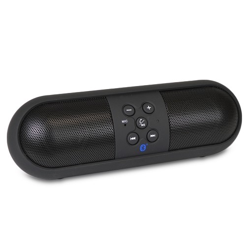 Craig CMA3569 Rechargeable Bluetooth Wireless Portable Speaker w/Microphone & 3.5mm Aux Jack (Black)