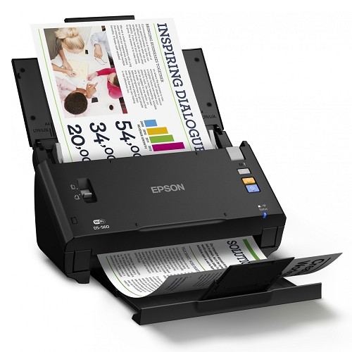 Epson WorkForce DS-560 USB 2.0/Wireless-N Color Document Scanner
