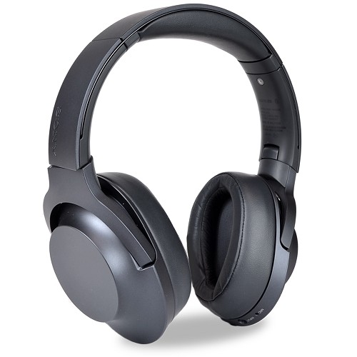 Sony MDR-100ABN/B h.ear on Bluetooth Wireless Noise Canceling Over-Ear Headphones w/Integrated Mic (Charcoal Black)
