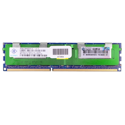 Nanya 8GB DDR3 RAM 1333MHz PC3-10600R ECC Registered 240-Pin DIMM w/Heat Spreader