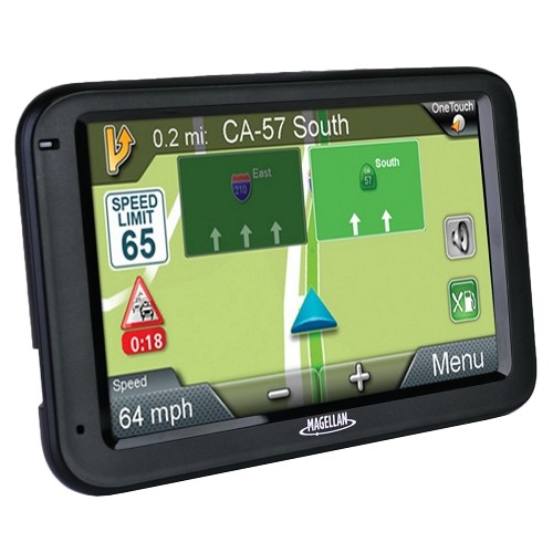 Magellan RoadMate 5320-LM 5.0" Touchscreen Portable GPS System w/North American Maps & Free Lifetime Map Updates