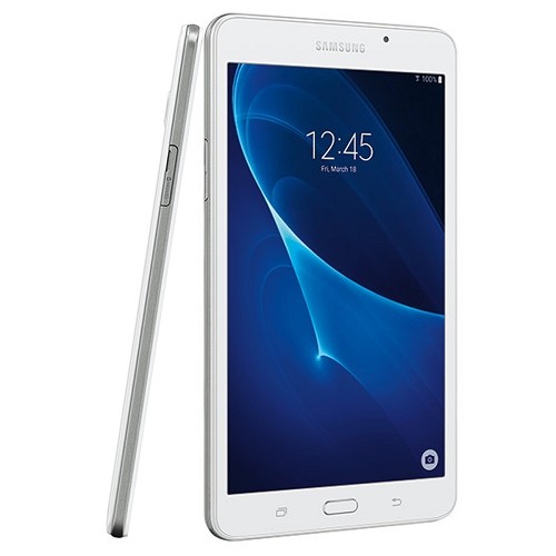 Samsung Galaxy Tab A Quad-Core 1.3GHz 1.5GB 8GB 7" Capacitive Touchscreen Tablet Android 5.1 w/Cams & BT (White)