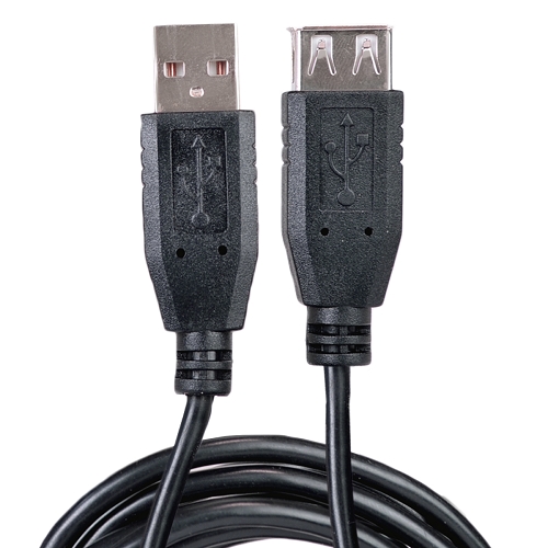 6' Tech Universe TU1401 USB 2.0 Type-A (M) to USB 2.0 Type-A (F) Extension Cable (Black)