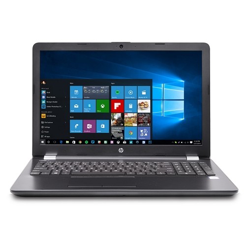 HP 15-bs051od Core i3-7100U Dual-Core 2.4GHz 4GB 1TB DVD±RW 15.6" WLED Notebook W10H w/Cam & BT (Gray) - B