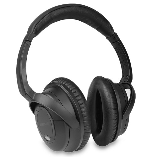 Bose QuietComfort 15 Acoustic Noise Cancelling Headphones w/Detachable Inline Remote/Mic 3.5mm Cables & Case