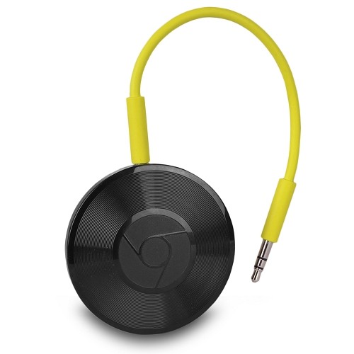 Google RUX-J42 Chromecast Audio Streaming Media Player (Black) - B
