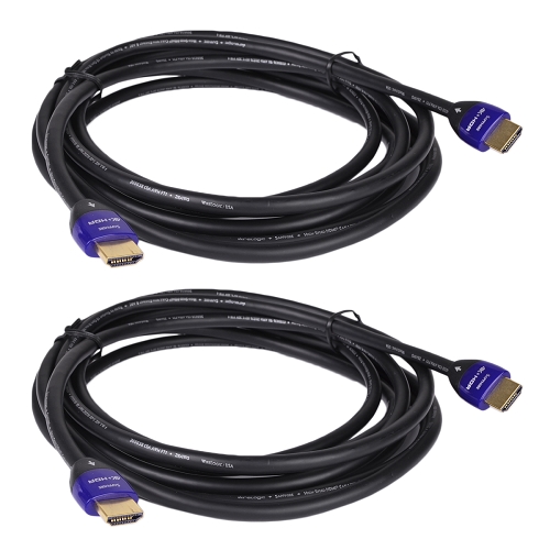 12' WireLogic Sapphire WLCC2016 High Speed HDMI Cable - HDMI (M) to HDMI (M) Cable w/Ethernet (2-Pack)